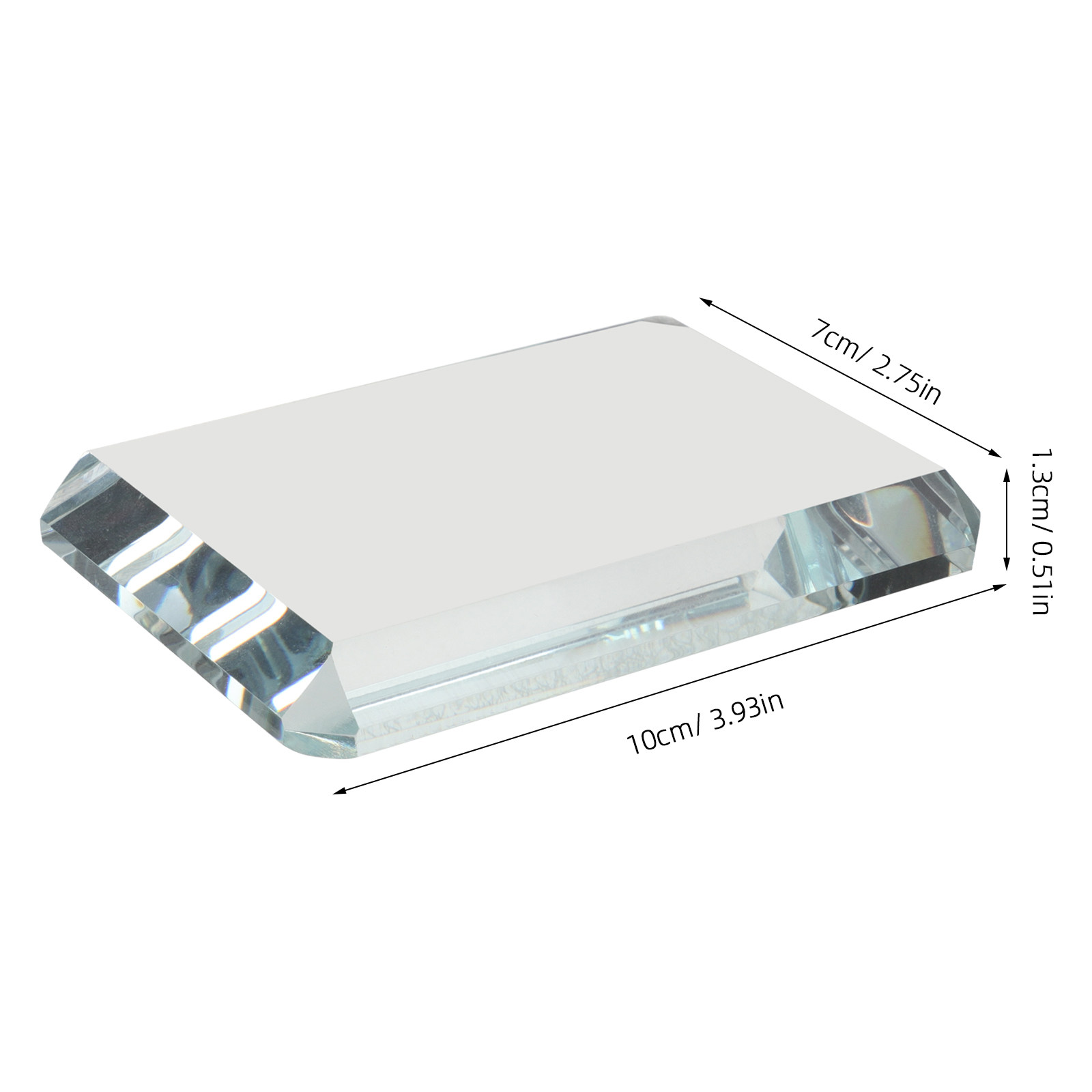 2 sztuki przezroczystych szkla – Book Weight Glass recenzja i cena