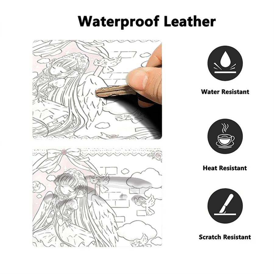 Skórzana podkładka pod mysz, d – Leather Desk Pad recenzja i cena